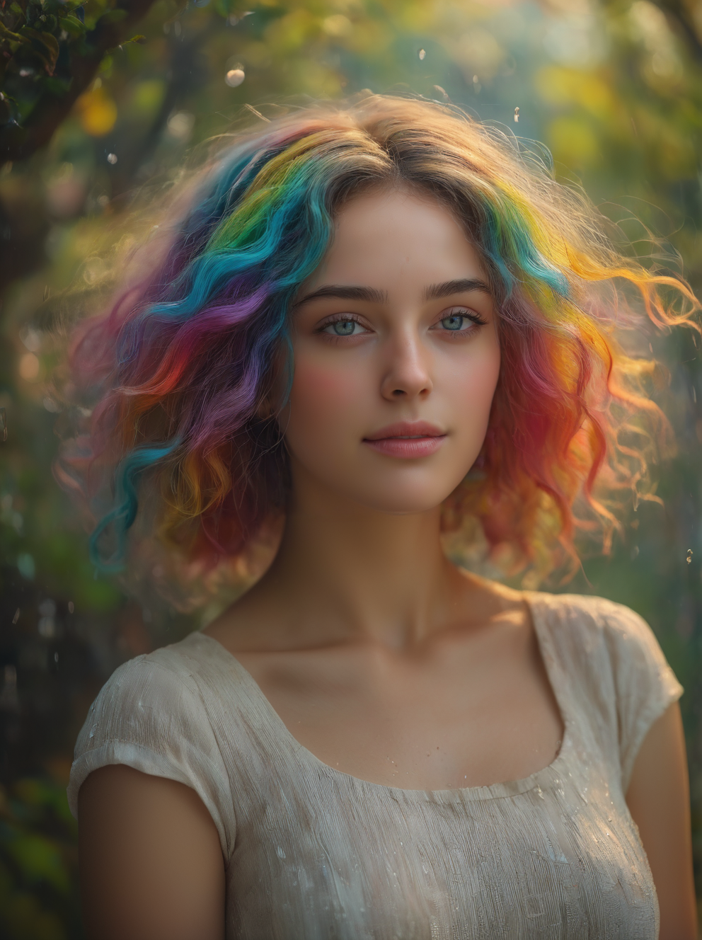 00958-2209119122-,wuzhou,Extreme realism in a complex,highly detailed composition featuring a beautiful woman with flowing rainbow-colored hair,w.png